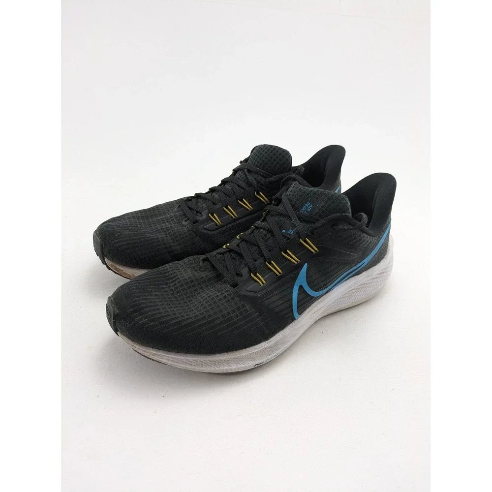 Mens Nike Air Zoom PEGASUS 39 Black Athletic Running Shoes DH4071-002 Size 9.5